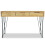 VidaXL vidaXL Solid Teak Console Table 120x35x76cm with 3 Drawers Sideboard Desk 6