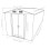 VidaXL vidaXL Gartenhaus 257x298x178 cm Metall Grau 9