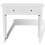 VidaXL vidaXL Dressing Console Table with 2 Drawers White Makeup Vanity Stand Desk 3