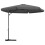 VidaXL vidaXL Sonnenschirm mit Stahlmast 300 cm Anthrazit 2