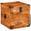 VidaXL Rough Mango Wood Storage Chests Boxes Cases Trunks for Toys/Crafts/Tools 5