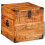 VidaXL Rough Mango Wood Storage Chests Boxes Cases Trunks for Toys/Crafts/Tools 2