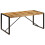 VidaXL vidaXL Solid Mango Wood Dining Table 180cm Industrial Retro Home Kitchen Desk 8