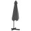 VidaXL vidaXL Sonnenschirm mit Stahlmast 300 cm Anthrazit 5