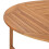 VidaXL vidaXL Solid Teak Wood Garden Table 150cm Kitchen Dining Room Picnic Table 5