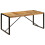 VidaXL vidaXL Solid Mango Wood Dining Table 180cm Industrial Retro Home Kitchen Desk 10
