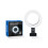 Video Conference Lighting Kit, Computer/laptop Monitor Led Video Light Dimmable Ring Light 4
