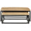 VidaXL vidaXL 2x Solid Mango Wood Nesting Coffee Tables Wooden Accent Couch Table 4