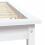 VidaXL (white, 140 x 190 cm) vidaXL Solid Wood Pine Bed Frame Wooden Bedstead Bed Base Multi Colours/Sizes 8