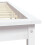 VidaXL (white, 160 x 200 cm) vidaXL Solid Wood Pine Bed Frame Wooden Bedstead Bed Base Multi Colours/Sizes 8