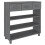 VidaXL (dark grey) vidaXL Console Table Solid Wood Pine Accent Table Hall Cabinet Multi Colours 7