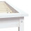 VidaXL (white, 150 x 200 cm) vidaXL Solid Wood Pine Bed Frame Wooden Bedstead Bed Base Multi Colours/Sizes 8