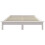 VidaXL (white, 150 x 200 cm) vidaXL Solid Wood Pine Bed Frame Wooden Bedstead Bed Base Multi Colours/Sizes 6