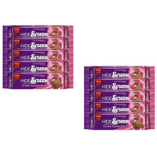 (Pack of 10) Parle Hide & Seek Fab Strawbery 112g-Combine Taste