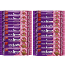 (Pack of 20) Parle Hide & Seek Fab Strawbery 112g-Combine Taste