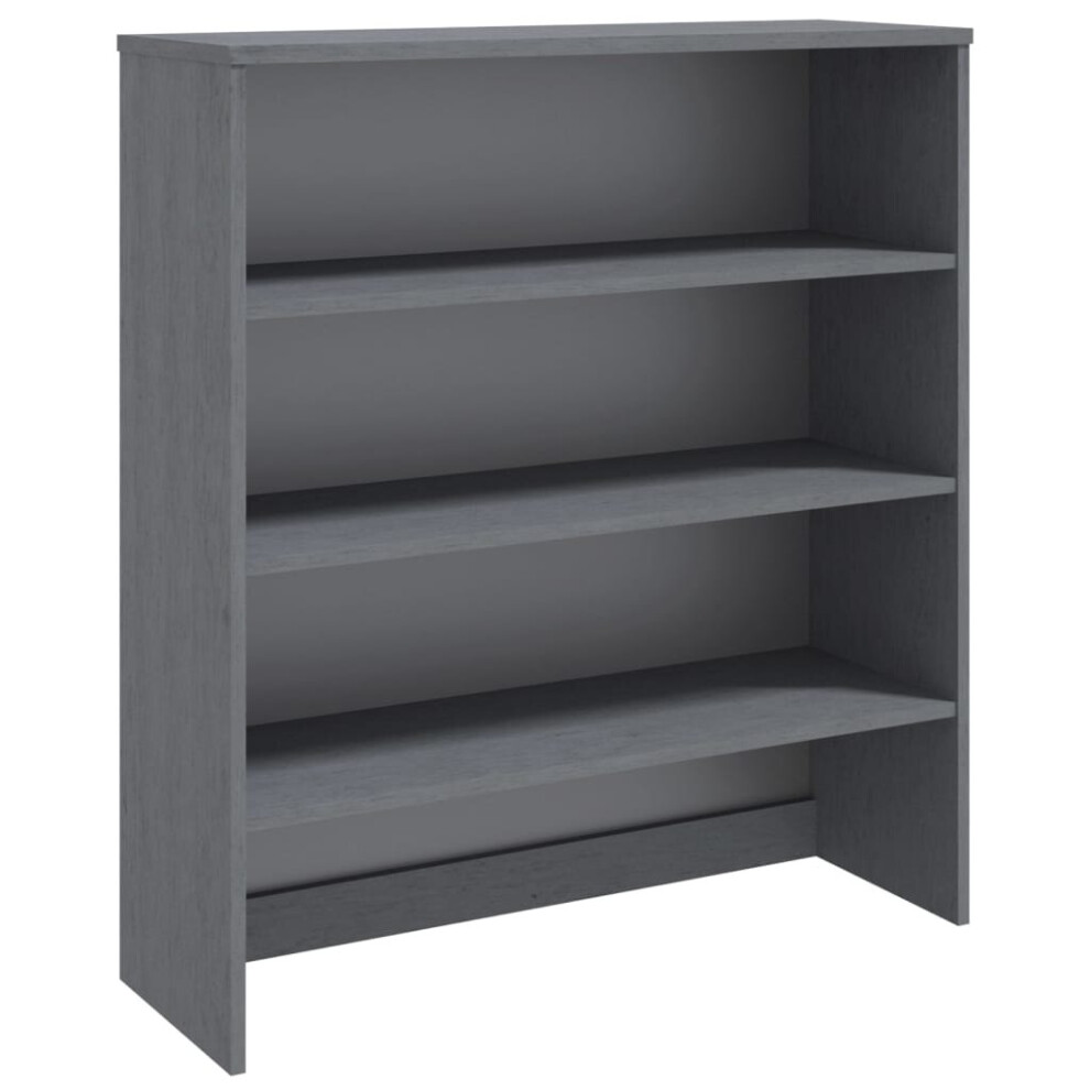 (dark grey) vidaXL Top for Highboard Solid Wood Pine Top for Drawer Cabinet Multi Colours