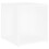 VidaXL vidaXL Side Table White Engineered Wood Corner Cabinet Unit End Sofa Table 1