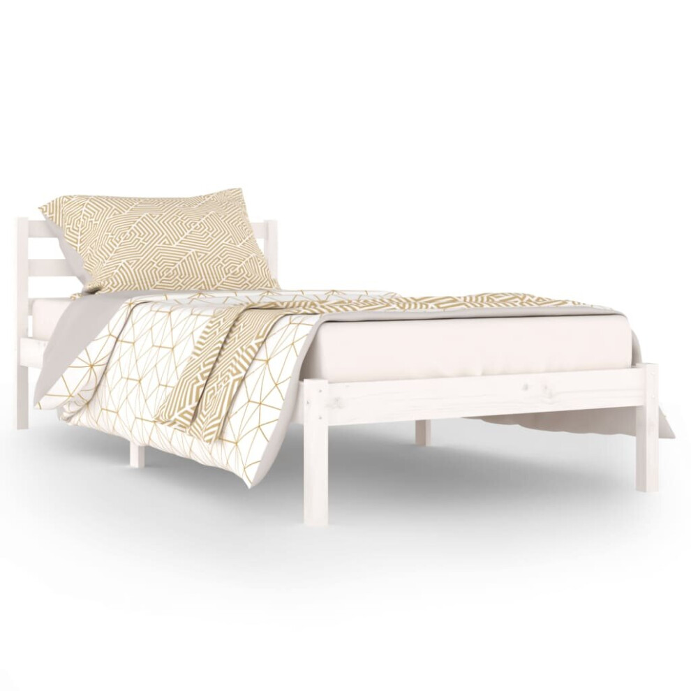 (white, 90 x 200 cm) vidaXL Solid Wood Pine Day Bed Sleepover Overnight Bed Multi Colours/Sizes