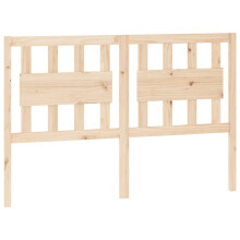 (brown, 140.5 x 4 x 100 cm) vidaXL Bed Headboard Home Bedroom Decorative Bed Header Panel Solid Wood Pine