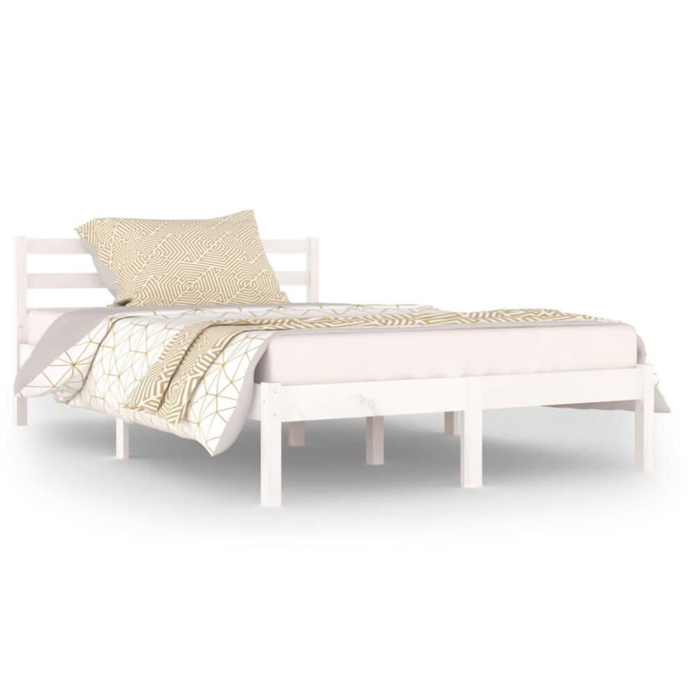 (white, 120 x 200 cm) vidaXL Solid Wood Pine Day Bed Sleepover Overnight Bed Multi Colours/Sizes