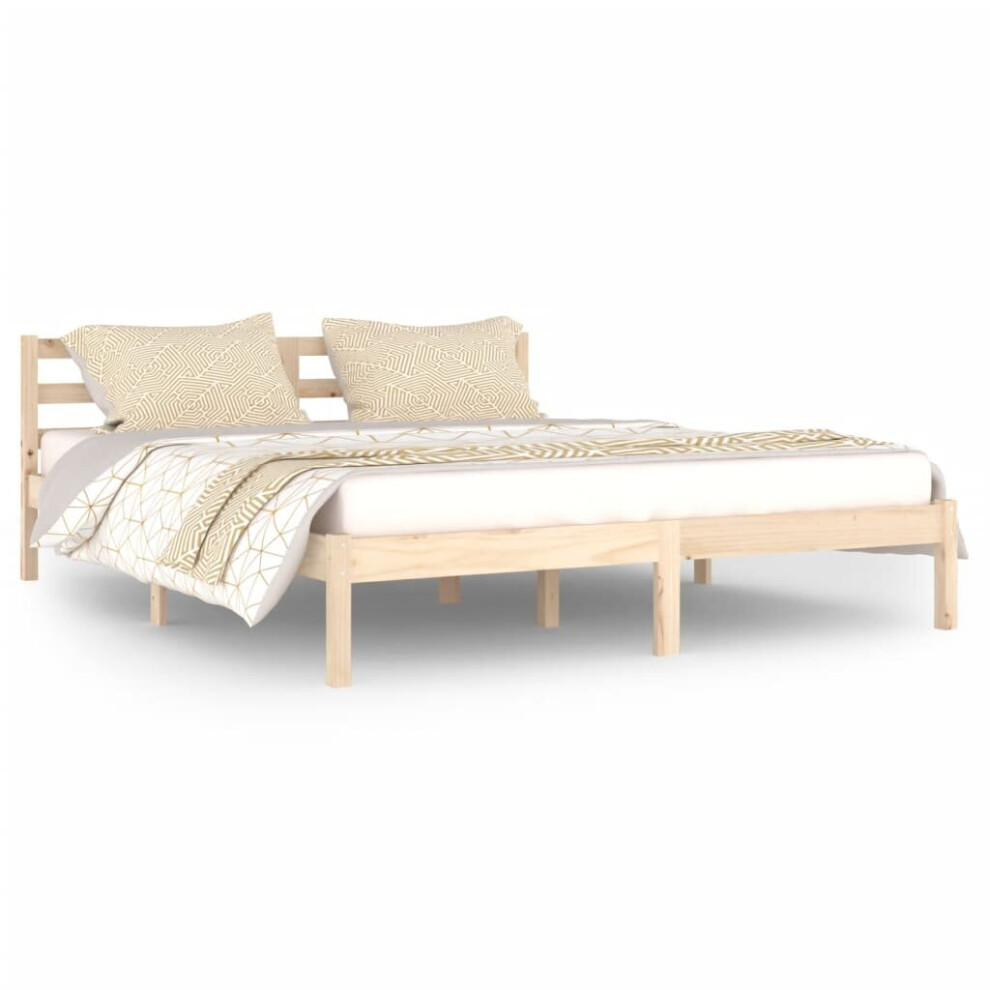 (brown, 160 x 200 cm) vidaXL Solid Wood Pine Day Bed Sleepover Overnight Bed Multi Colours/Sizes