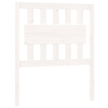 (white, 80.5 x 4 x 100 cm) vidaXL Bed Headboard Home Bedroom Decorative Bed Header Panel Solid Wood Pine