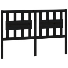 (black, 145.5 x 4 x 100 cm) vidaXL Bed Headboard Home Bedroom Decorative Bed Header Panel Solid Wood Pine