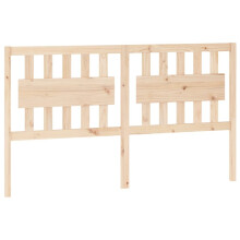 (brown, 165.5 x 4 x 100 cm) vidaXL Bed Headboard Home Bedroom Decorative Bed Header Panel Solid Wood Pine