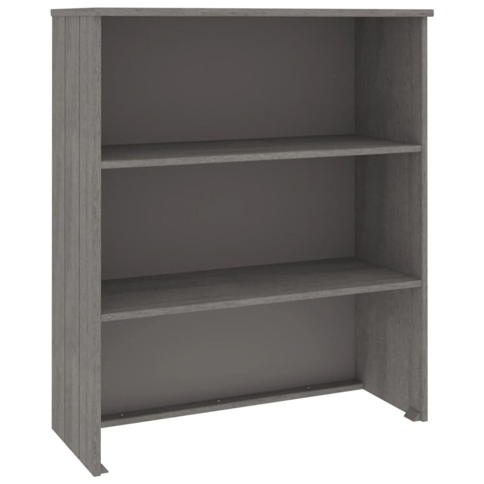 Vidaxl (Light Grey) Top For Highboard Solid Wood Pine Storage Cabinet Top Multi Colours