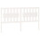 VidaXL (white, 165.5 x 4 x 100 cm) vidaXL Bed Headboard Home Bedroom Decorative Bed Header Panel Solid Wood Pine 1