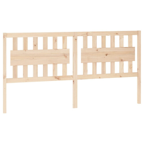 VidaXL (brown, 185.5 x 4 x 100 cm) vidaXL Bed Headboard Home Bedroom Decorative Bed Header Panel Solid Wood Pine