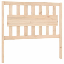 (brown, 105.5 x 4 x 100 cm) vidaXL Bed Headboard Home Bedroom Decorative Bed Header Panel Solid Wood Pine