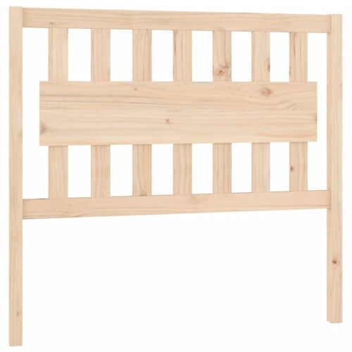 VidaXL (brown, 105.5 x 4 x 100 cm) vidaXL Bed Headboard Home Bedroom Decorative Bed Header Panel Solid Wood Pine