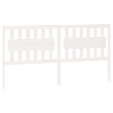 (white, 185.5 x 4 x 100 cm) vidaXL Bed Headboard Home Bedroom Decorative Bed Header Panel Solid Wood Pine