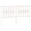 VidaXL (white, 155.5 x 4 x 100 cm) vidaXL Bed Headboard Home Bedroom Decorative Bed Header Panel Solid Wood Pine 1