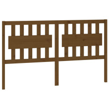 (honey brown, 155.5 x 4 x 100 cm) vidaXL Bed Headboard Home Bedroom Decorative Bed Header Panel Solid Wood Pine