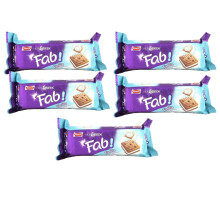 (Pack of 5) Parle Hide & Seek Fab Vanilla 112g- Combine Taste
