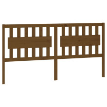 (honey brown, 185.5 x 4 x 100 cm) vidaXL Bed Headboard Home Bedroom Decorative Bed Header Panel Solid Wood Pine