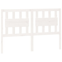 (white, 140.5 x 4 x 100 cm) vidaXL Bed Headboard Home Bedroom Decorative Bed Header Panel Solid Wood Pine