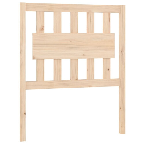VidaXL (brown, 80.5 x 4 x 100 cm) vidaXL Bed Headboard Home Bedroom Decorative Bed Header Panel Solid Wood Pine