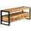 VidaXL vidaXL Solid Mango Wood TV Cabinet HiFi Lowboard Stand Entertainment Centre 2
