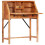 VidaXL vidaXL Solid Acacia Wood Writing Desk 90cm Computer Writing Desk Workstation 4