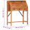 VidaXL vidaXL Solid Acacia Wood Writing Desk 90cm Computer Writing Desk Workstation 10