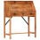 VidaXL vidaXL Solid Acacia Wood Writing Desk 90cm Computer Writing Desk Workstation 11