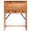 VidaXL vidaXL Solid Acacia Wood Writing Desk 90cm Computer Writing Desk Workstation 6
