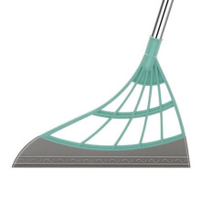 (  green) Magic Wiper Broom Wipe Squeeze Silicone Mop for Wash Floor Clean Tools