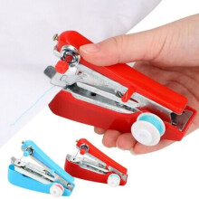 Portable Mini Handheld Cordless Sewing Machine Hand Held Stitch Home Clothes