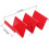 (  4pcs plastic random color) Taco Holder Pancake Stand Mexican Food Wave Shape Hard Rack Kitchen Tools 1