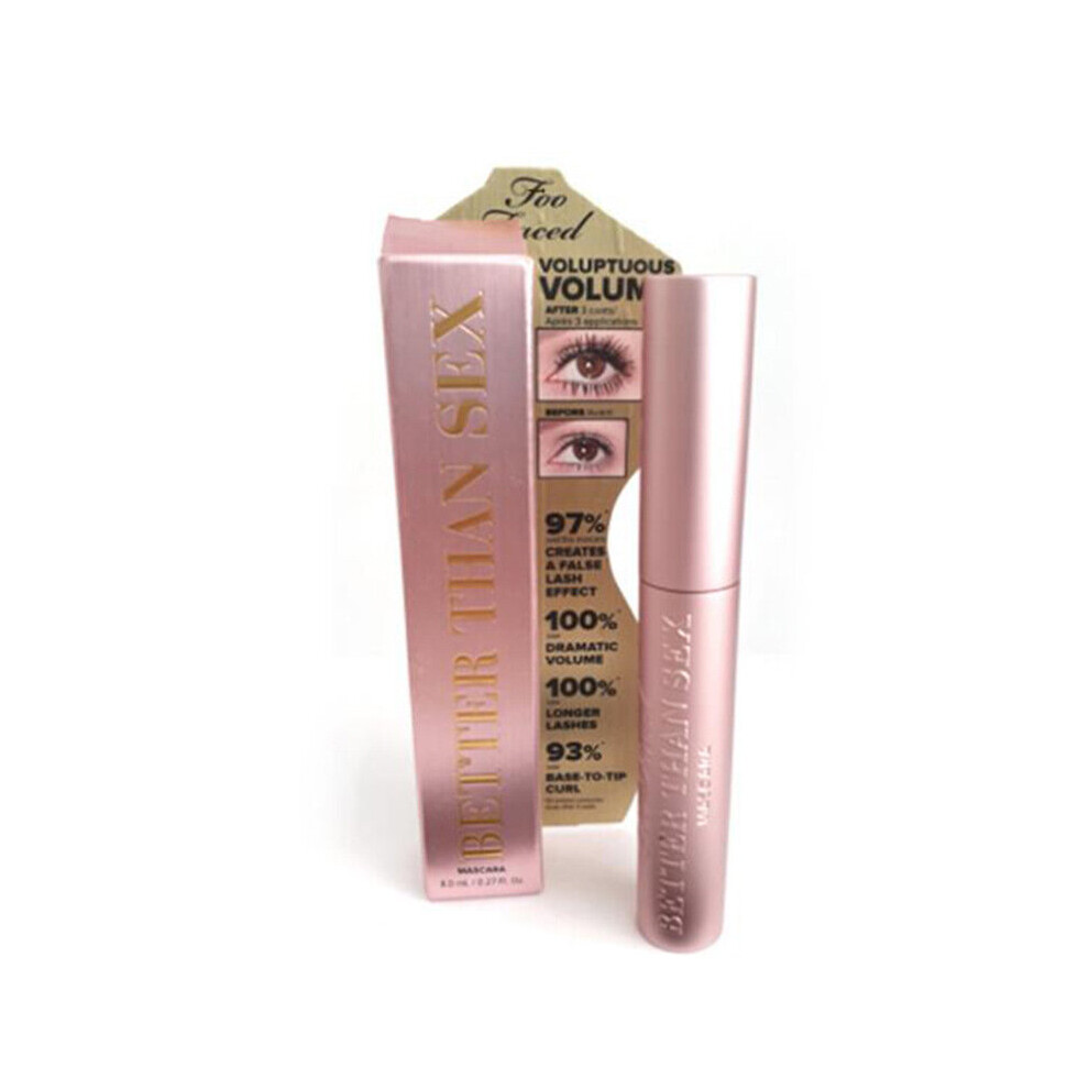 Faced Better Than Sex Mascara Black Volumising Thickening Lash Eyelash