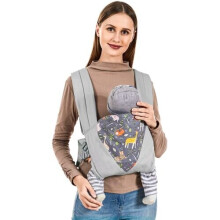 3-in-1 Baby Carrier Ergonomic Strong Breathable Adjustable Infant Backpack